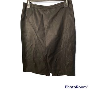 LOFT Black Pencil Skirt